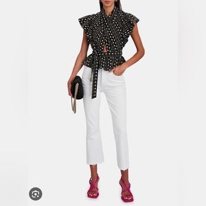 10 Crosby Derek Lam - Brynn Ruffle Wrap Blouse